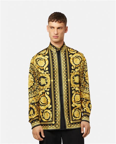 camisa versace homem